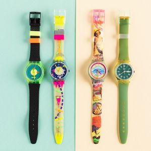 Swatch : Quattro Swatch Lady NOS  - Asta Swatch my Valentine - Associazione Nazionale - Case d'Asta italiane