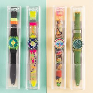 Swatch : Quattro Swatch Lady NOS  - Asta Swatch my Valentine - Associazione Nazionale - Case d'Asta italiane