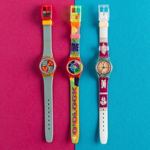 Swatch : Tre Swatch Lady NOS  - Asta Swatch my Valentine - Associazione Nazionale - Case d'Asta italiane
