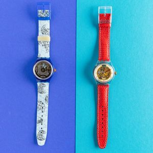 Swatch : Due Swatch Automatici NOS  - Asta Swatch my Valentine - Associazione Nazionale - Case d'Asta italiane