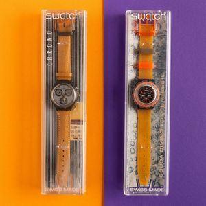 Swatch : Swatch Chrono e Swatch Scuba NOS  - Asta Swatch my Valentine - Associazione Nazionale - Case d'Asta italiane