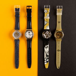 Swatch : Quattro Swatch NOS  - Asta Swatch my Valentine - Associazione Nazionale - Case d'Asta italiane