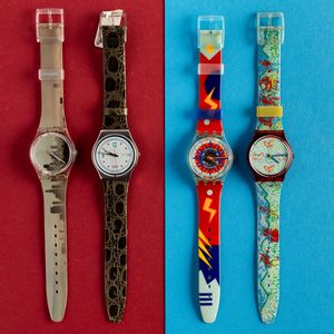 Swatch : Quattro Swatch NOS  - Asta Swatch my Valentine - Associazione Nazionale - Case d'Asta italiane
