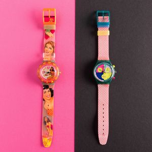 Swatch : Swatch Chrono e Scuba NOS  - Asta Swatch my Valentine - Associazione Nazionale - Case d'Asta italiane