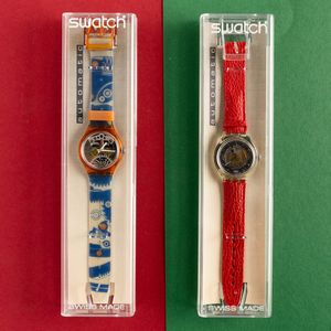 Swatch : Due Swatch Automatic NOS  - Asta Swatch my Valentine - Associazione Nazionale - Case d'Asta italiane