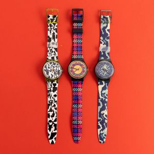 Swatch - Tre Swatch NOS