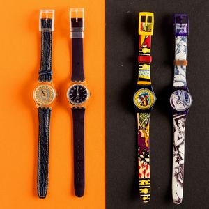 Swatch : Quattro Swatch Lady NOS  - Asta Swatch my Valentine - Associazione Nazionale - Case d'Asta italiane