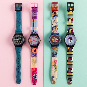 Swatch : Quattro Swatch Lady NOS  - Asta Swatch my Valentine - Associazione Nazionale - Case d'Asta italiane