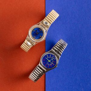 Swatch - Due Swatch bracciale elastico NOS