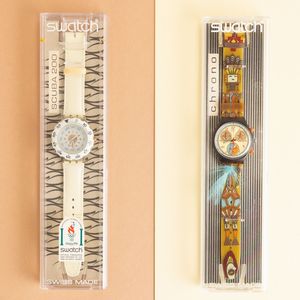 Swatch : Swatch Chrono e Scuba NOS  - Asta Swatch my Valentine - Associazione Nazionale - Case d'Asta italiane