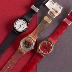 Swatch - Tre Swatch Lady NOS