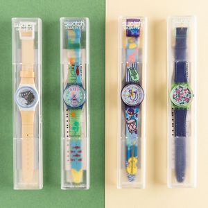 Swatch : Quattro Swatch Lady NOS  - Asta Swatch my Valentine - Associazione Nazionale - Case d'Asta italiane