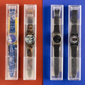 Swatch : Quattro Swatch NOS  - Asta Swatch my Valentine - Associazione Nazionale - Case d'Asta italiane