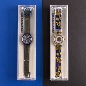 Swatch : Due Swatch Automatici NOS  - Asta Swatch my Valentine - Associazione Nazionale - Case d'Asta italiane