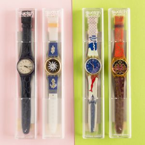 Swatch : Quattro Swatch Lady NOS  - Asta Swatch my Valentine - Associazione Nazionale - Case d'Asta italiane
