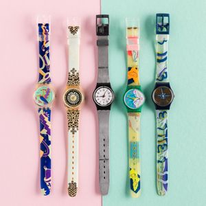 Swatch : Cinque Swatch Lady NOS  - Asta Swatch my Valentine - Associazione Nazionale - Case d'Asta italiane