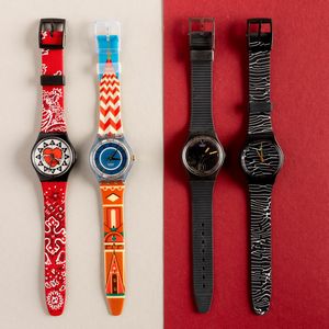 Swatch : Quattro Swatch NOS  - Asta Swatch my Valentine - Associazione Nazionale - Case d'Asta italiane