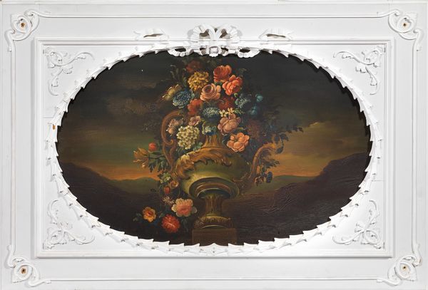 Scuola napoletana inizio XIX secolo : Tre dipinti raffiguranti Natura morta con fiori  - Asta PARADE I - Arredi, Maioliche e Dipinti Antichi - Associazione Nazionale - Case d'Asta italiane