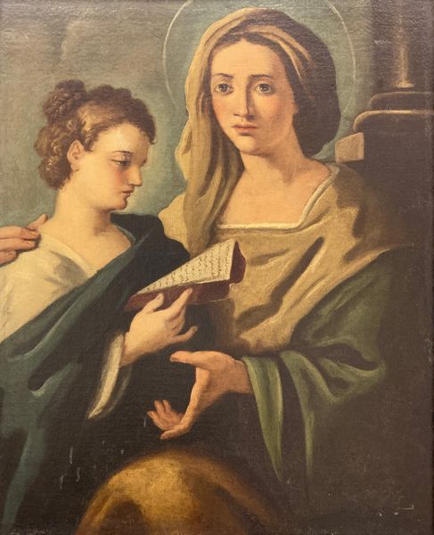 Scuola Italia centrale del XVIII secolo : Madonna con Sant'Anna  - Asta PARADE I - Arredi, Maioliche e Dipinti Antichi - Associazione Nazionale - Case d'Asta italiane
