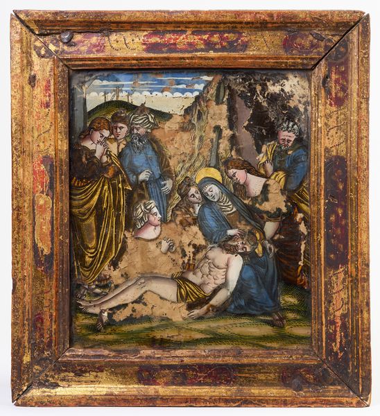 Scuola nordica del XVII secolo : Deposizione  - Asta PARADE I - Arredi, Maioliche e Dipinti Antichi - Associazione Nazionale - Case d'Asta italiane