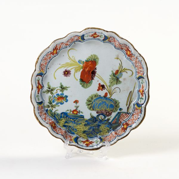 Piattino in maiolica policroma  - Asta PARADE I - Arredi, Maioliche e Dipinti Antichi - Associazione Nazionale - Case d'Asta italiane