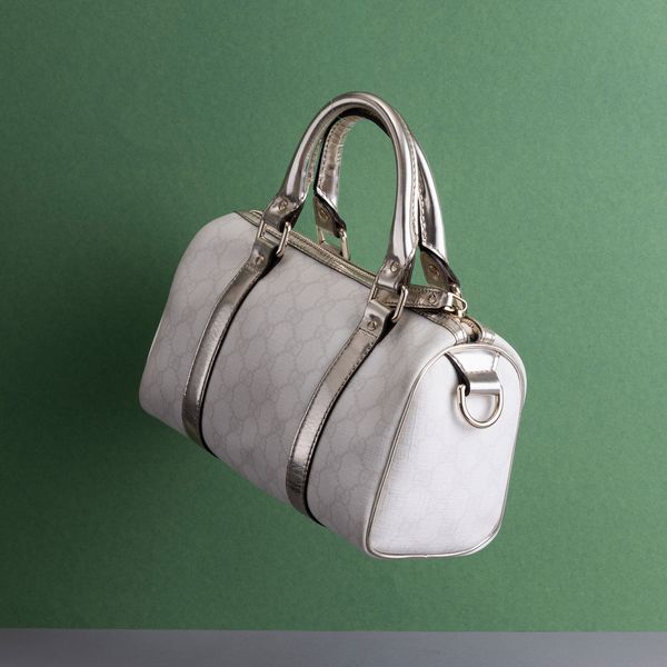 Gucci Boston Supreme Joy Bianco  - Asta Fashion Vintage - Associazione Nazionale - Case d'Asta italiane