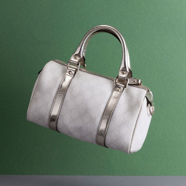 Gucci Boston Supreme Joy Bianco  - Asta Fashion Vintage - Associazione Nazionale - Case d'Asta italiane