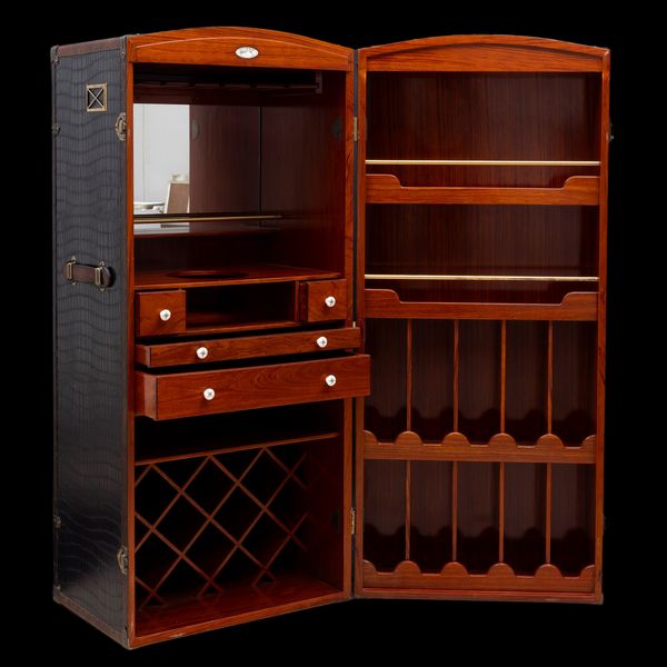 Baule Bar Originale Starbay - Bowmore Bar Cabinet  - Asta Fashion Vintage - Associazione Nazionale - Case d'Asta italiane