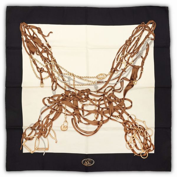 Gucci Foulard  - Asta Fashion Vintage - Associazione Nazionale - Case d'Asta italiane