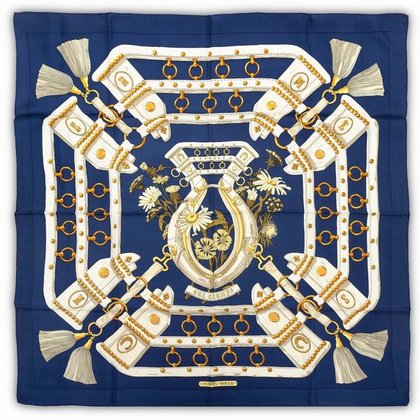 Hermes Carr Aux Champs,  - Asta Fashion Vintage - Associazione Nazionale - Case d'Asta italiane