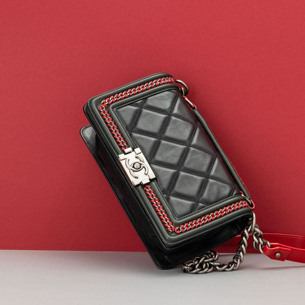 Chanel Borsa Boy Coco Mark Chanel  - Asta Fashion Vintage - Associazione Nazionale - Case d'Asta italiane