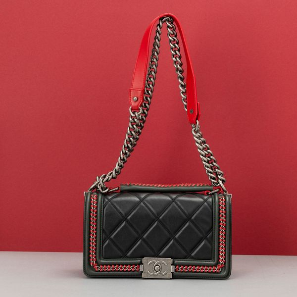 Chanel Borsa Boy Coco Mark Chanel  - Asta Fashion Vintage - Associazione Nazionale - Case d'Asta italiane