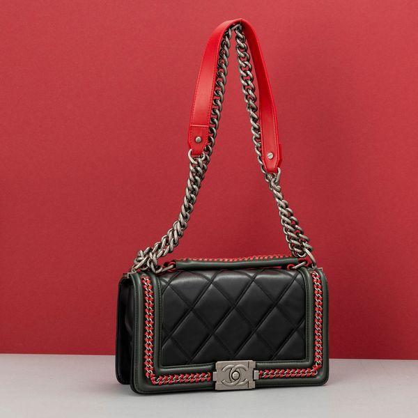 Chanel Borsa Boy Coco Mark Chanel  - Asta Fashion Vintage - Associazione Nazionale - Case d'Asta italiane