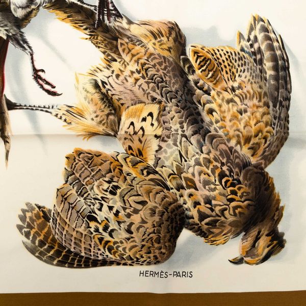 Hermes Carr firmato H. de Linares  - Asta Fashion Vintage - Associazione Nazionale - Case d'Asta italiane