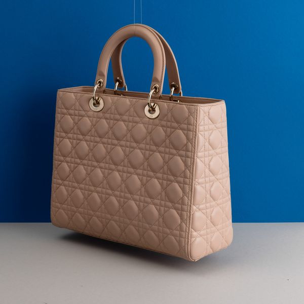 Dior Borsa Lady Dior 2 Way  - Asta Fashion Vintage - Associazione Nazionale - Case d'Asta italiane