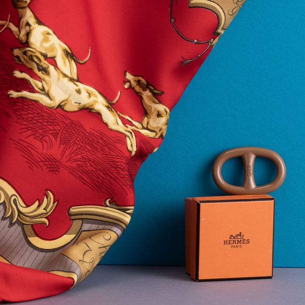 Hermes Lotto di Carr e Ferma Carr  - Asta Fashion Vintage - Associazione Nazionale - Case d'Asta italiane