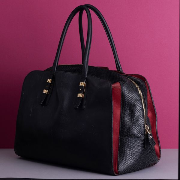 Salvatore Ferragamo Maxi Borsa  - Asta Fashion Vintage - Associazione Nazionale - Case d'Asta italiane