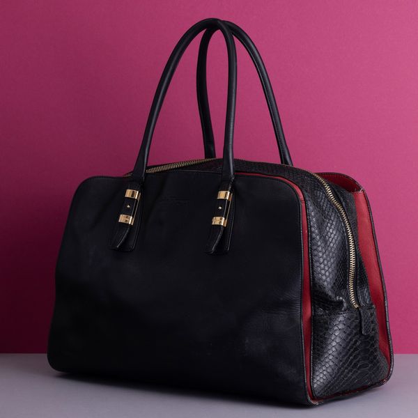 Salvatore Ferragamo Maxi Borsa  - Asta Fashion Vintage - Associazione Nazionale - Case d'Asta italiane