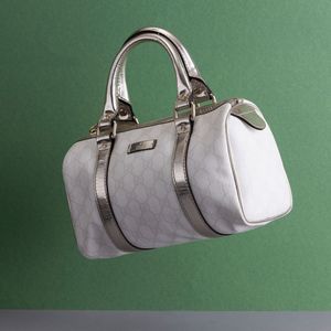 Gucci Boston Supreme Joy Bianco  - Asta Fashion Vintage - Associazione Nazionale - Case d'Asta italiane