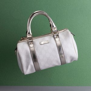 Gucci Boston Supreme Joy Bianco  - Asta Fashion Vintage - Associazione Nazionale - Case d'Asta italiane