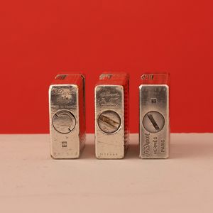Dupont lotto di tre Accendini  - Asta Fashion Vintage - Associazione Nazionale - Case d'Asta italiane