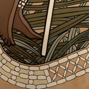 Hermes Carr Tresor Royal du Benin  - Asta Fashion Vintage - Associazione Nazionale - Case d'Asta italiane