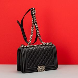 Chanel Borsa Boy  - Asta Fashion Vintage - Associazione Nazionale - Case d'Asta italiane