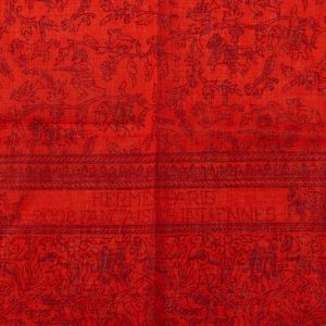 Hermes foulard in cotone 2008 Fantaisies indiennes  - Asta Fashion Vintage - Associazione Nazionale - Case d'Asta italiane