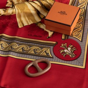 Hermes Lotto di Carr e Ferma Carr  - Asta Fashion Vintage - Associazione Nazionale - Case d'Asta italiane