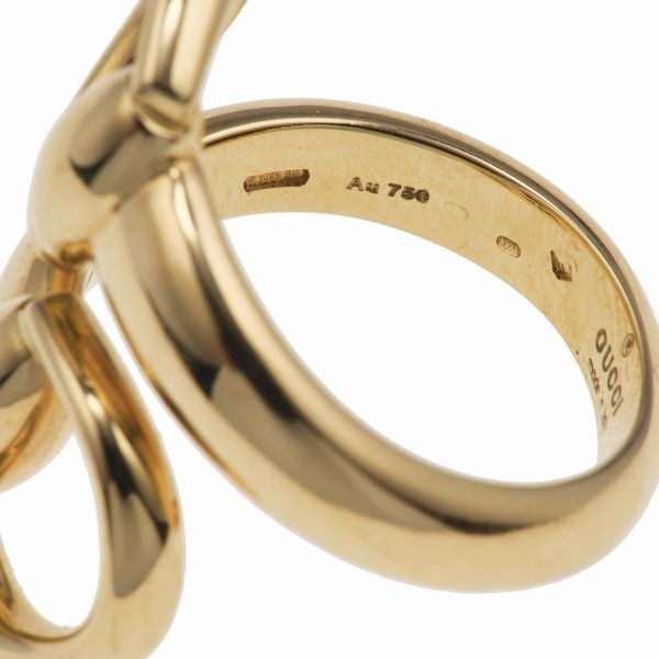 Gucci. Anello Horsebit  - Asta Gioielli - Associazione Nazionale - Case d'Asta italiane