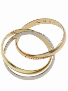 Cartier. Anello Trinity  - Asta Gioielli - Associazione Nazionale - Case d'Asta italiane