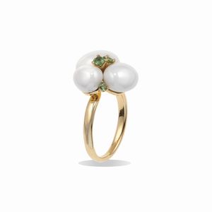 Pomellato. Anello Capri con ceramica e tsavoriti  - Asta Gioielli - Associazione Nazionale - Case d'Asta italiane