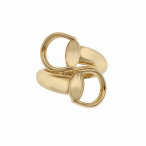 Gucci. Anello Horsebit  - Asta Gioielli - Associazione Nazionale - Case d'Asta italiane