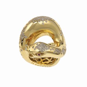 Pasquale Bruni. Anello Il Peccato con diamanti e rubini  - Asta Gioielli - Associazione Nazionale - Case d'Asta italiane